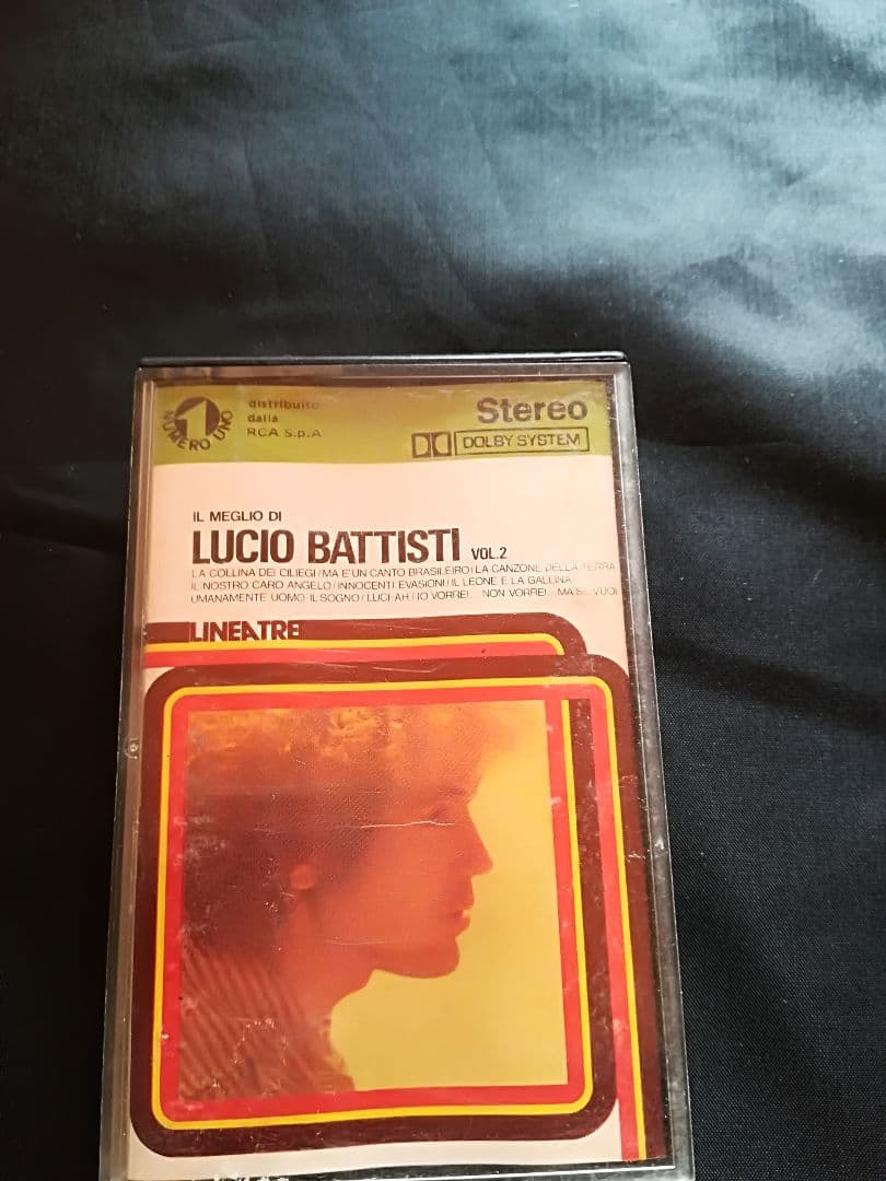 lucio battistiカセットテープセット