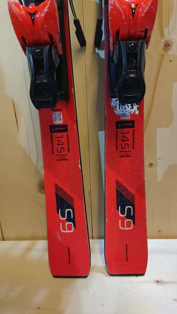 ATOMIC 145㎝　S9 アトミック 対応ソール約225mm～315mm