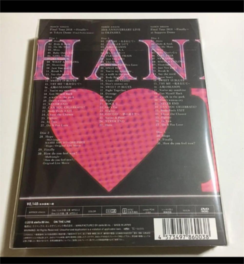 安室奈美恵Final Tour2018~Finally~ブルーレイ