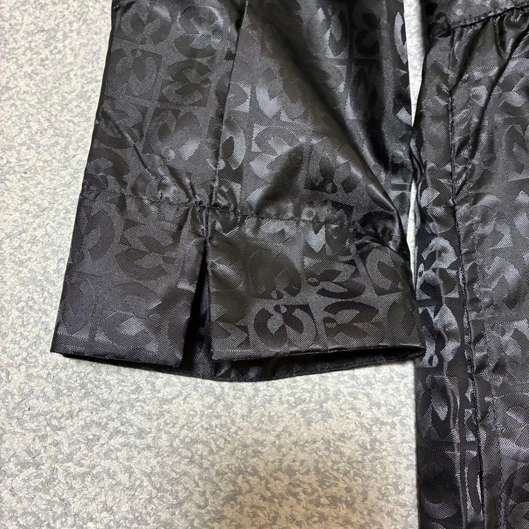 【匿名配送】未使用！ミラショーン ロゴジャガード レインコート M,L 収納袋付