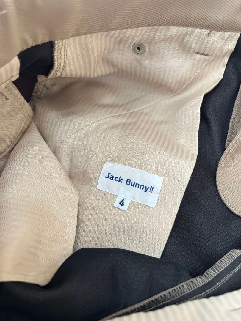 jack bunny サイズ4 スリムフィットパンツ ベージュ
