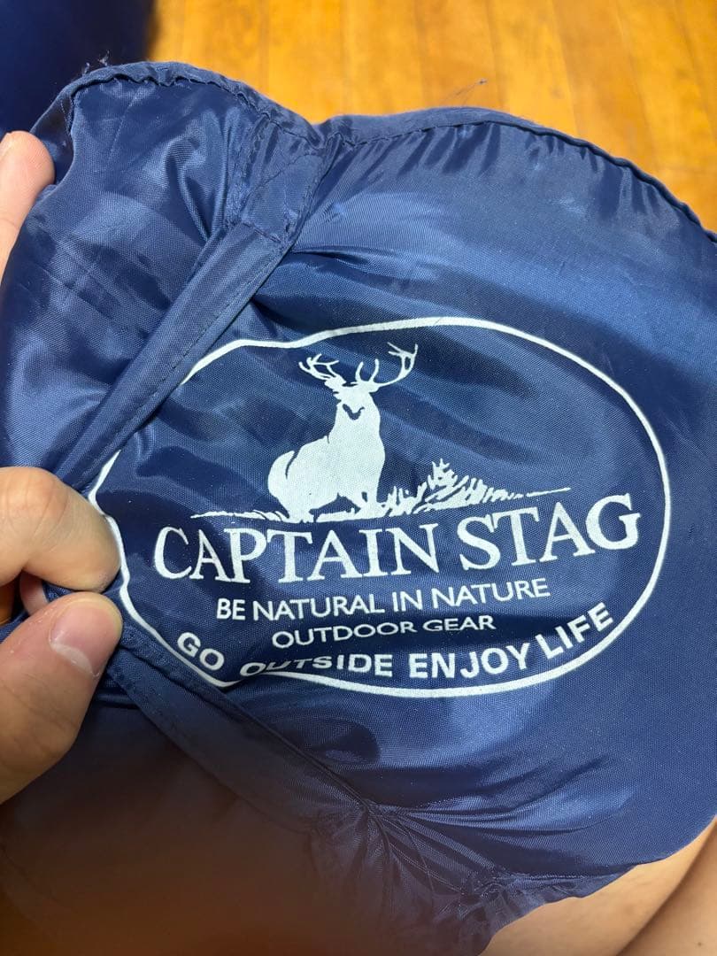 CAPTAIN STAG 寝袋 80x190cm