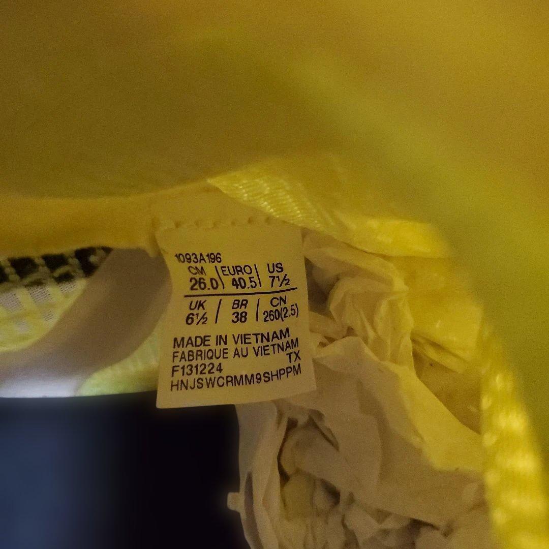 asics コスモレーサー LD3 safety Yeiiow 26.0