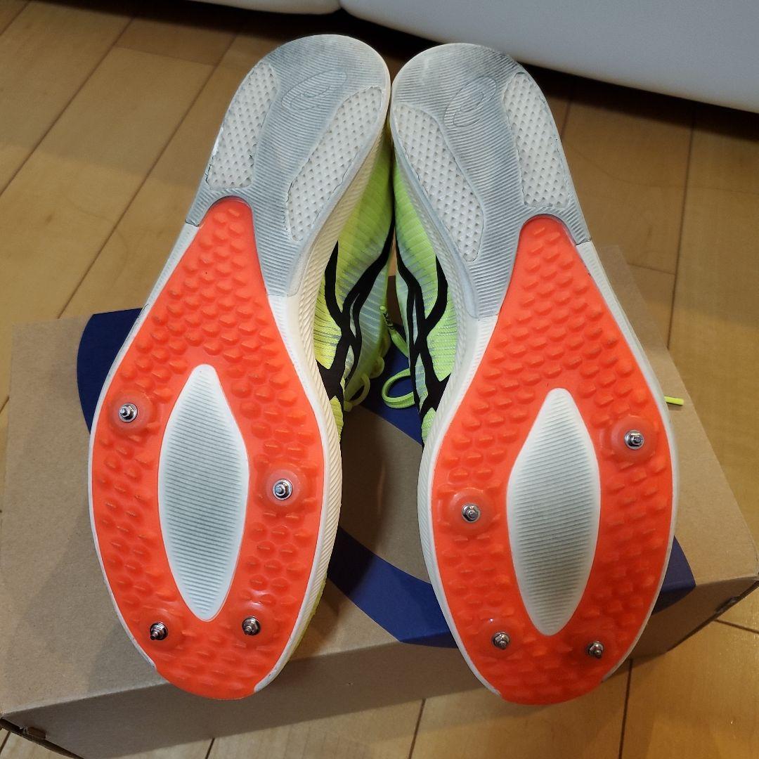 asics コスモレーサー LD3 safety Yeiiow 26.0