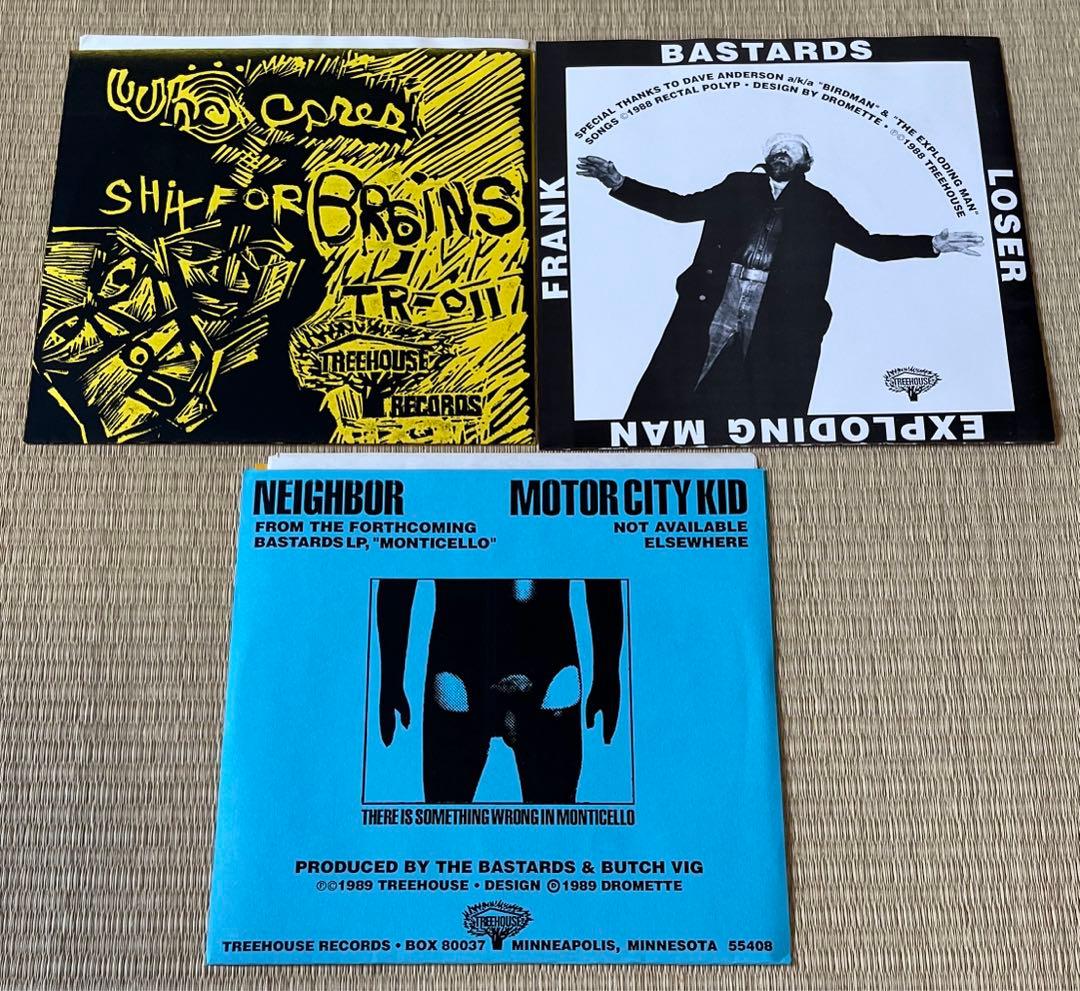 【美品・混合】Bastards 7EP 3枚セット