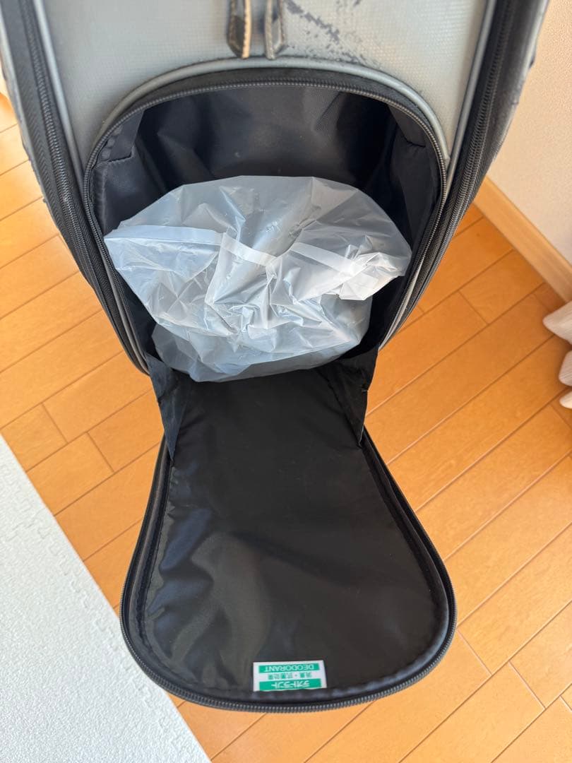 T*a様 adidas アディダス　キャディバッグ　ブラック×オレンジ配色　即日