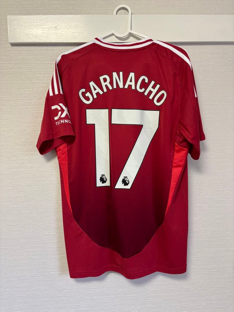 【タグ付き】マンチェスター・ユナイテッド ガルナチョ　ホームユニフォーム
