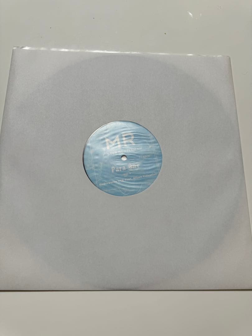 ミスタージェントルマン　レコード　希少　レア　シリアルナンバー　新品　未使用　音