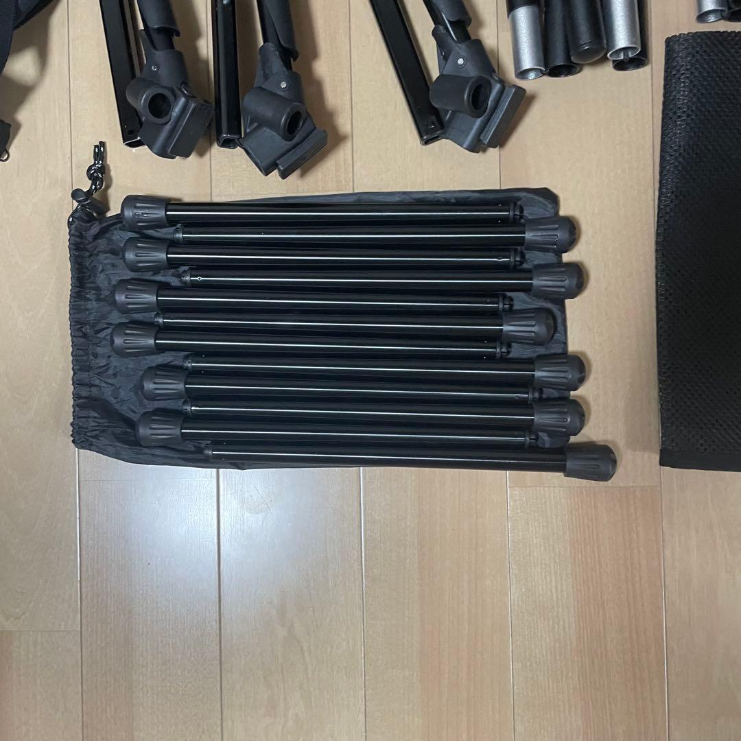 【美品】2WAY コット　キャンプコット　おまけ付