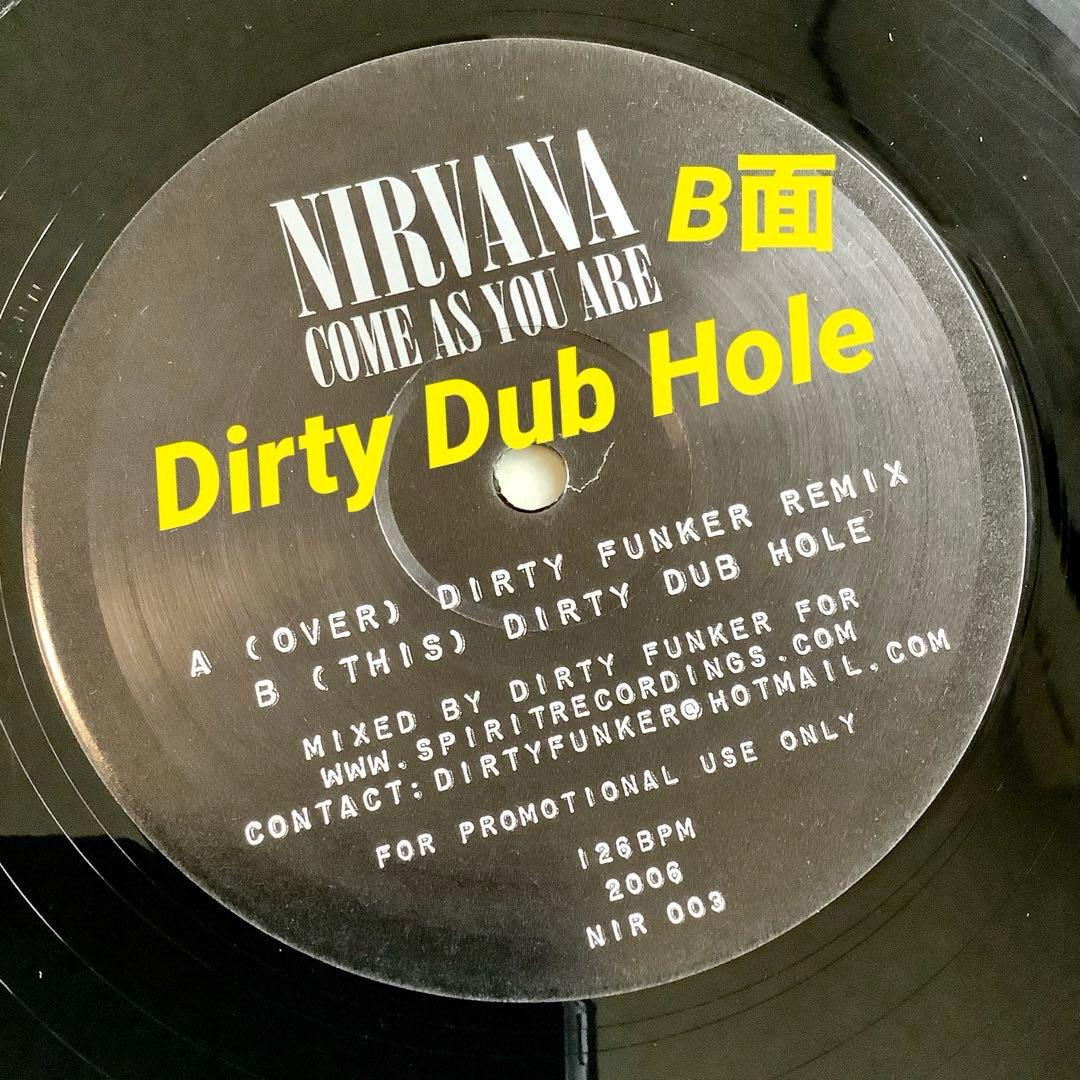 超激レア！ニルヴァーナ DJプロモ UK盤 12インチシングル カム・アズ・ユー