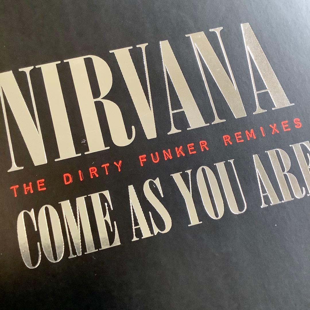 超激レア！ニルヴァーナ DJプロモ UK盤 12インチシングル カム・アズ・ユー