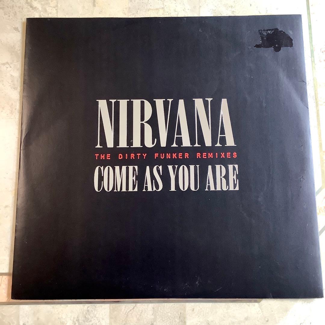超激レア！ニルヴァーナ DJプロモ UK盤 12インチシングル カム・アズ・ユー