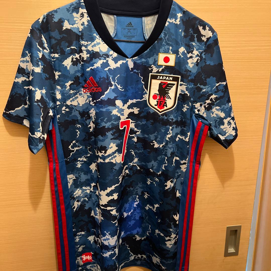 残り1点　日本代表サッカー久保建英選手ユニフォームL