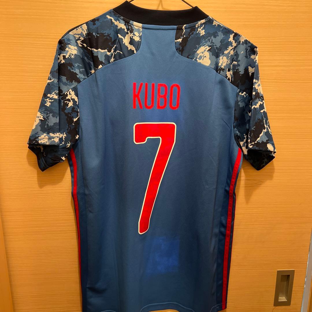残り1点　日本代表サッカー久保建英選手ユニフォームL