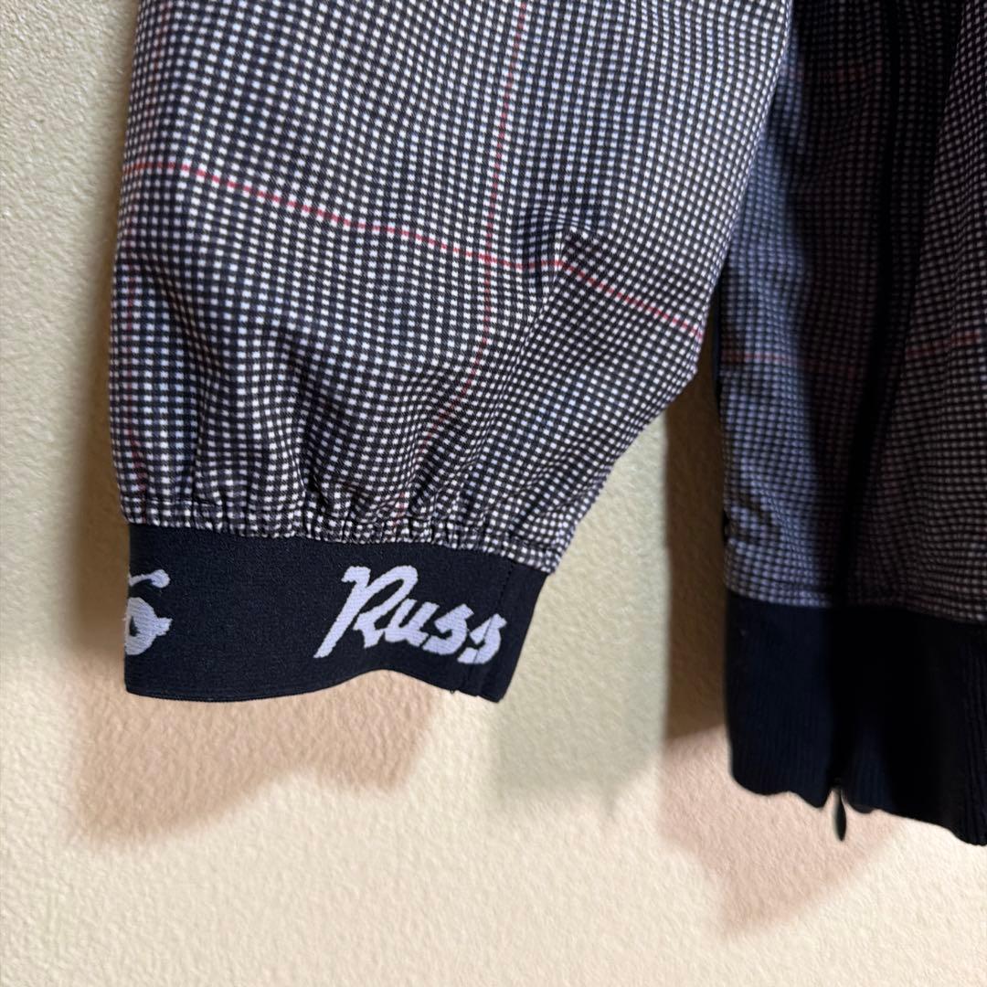 【美品】ラッセルノ チェック柄 プルオーバー ジャケット　定価35000円