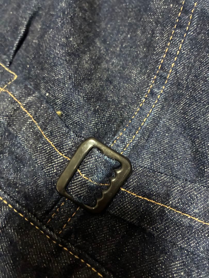 ウエアハウス dd2001 Tバック デニムジャケット 40 試着のみ　巾着付き