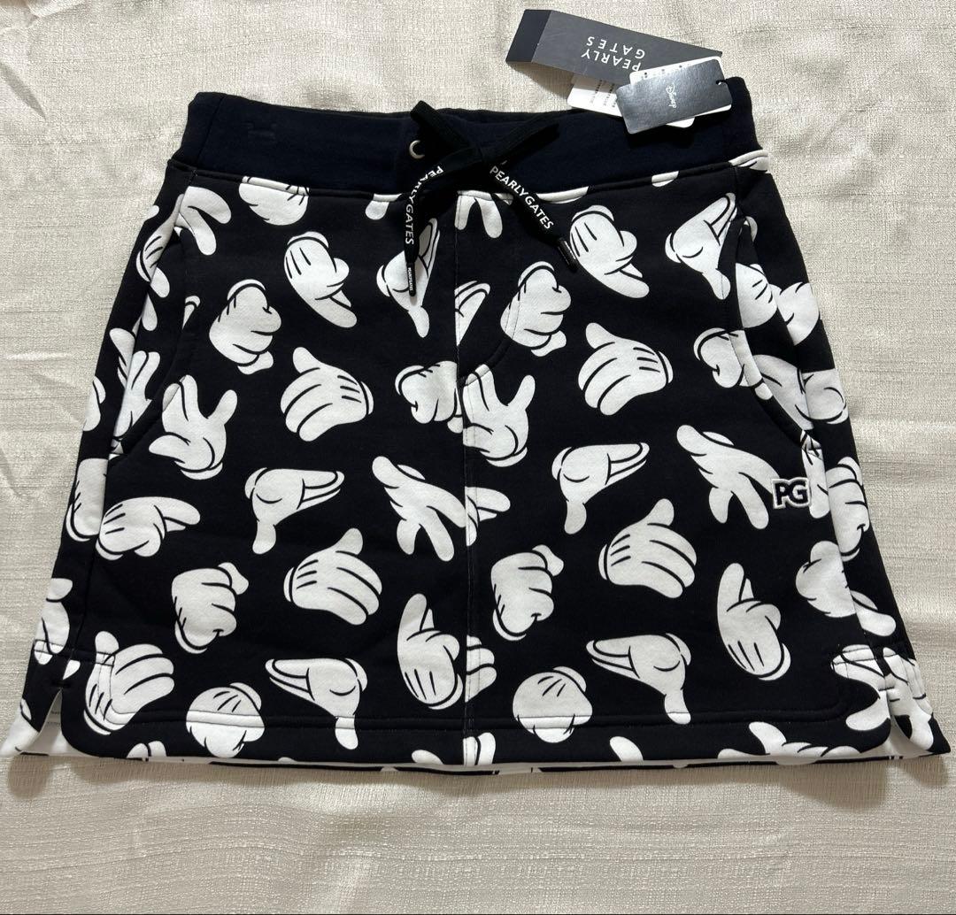 パーリーゲイツ ☆新品タグ付き☆レディース１裏起毛 ミッキーコラボ