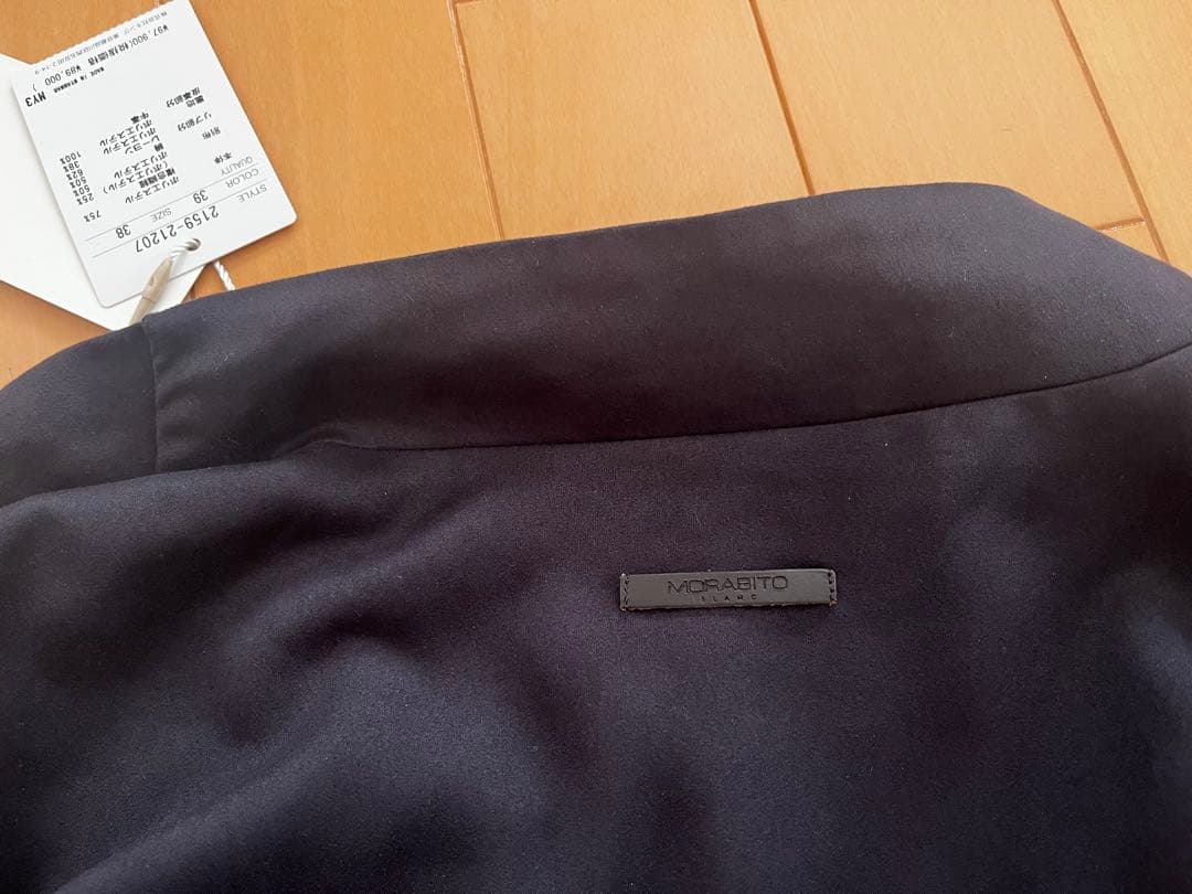 タグ付新品未着用MORABITO BLANC モラビト　ブラン　スウェードコート