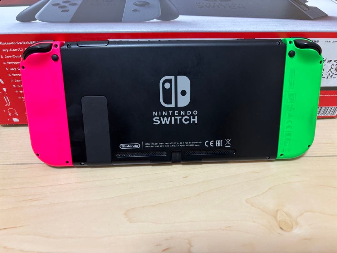 Nintendo Switch 本体 グレー/ピンク/グリーン