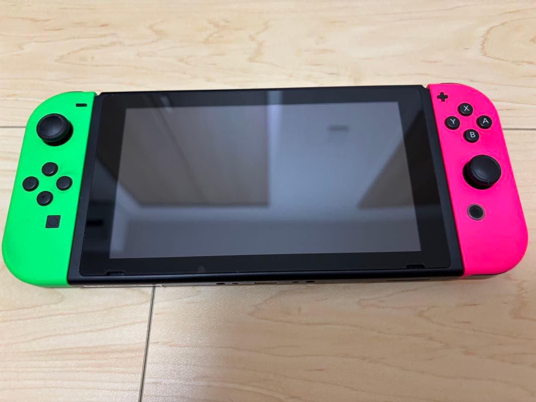Nintendo Switch 本体 グレー/ピンク/グリーン