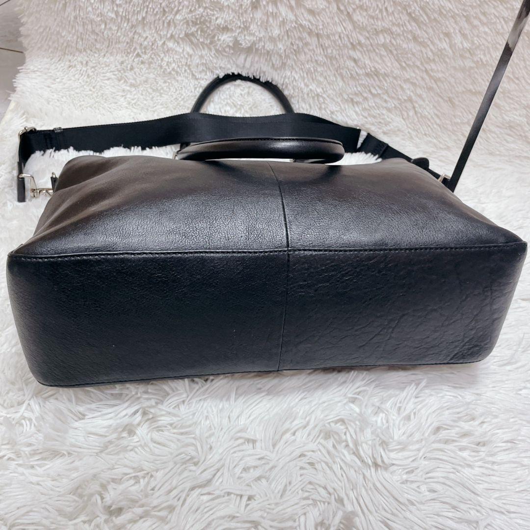 タスク ブラック トートバッグ メンズ ショルダーバッグ ツーウェイ 大容量