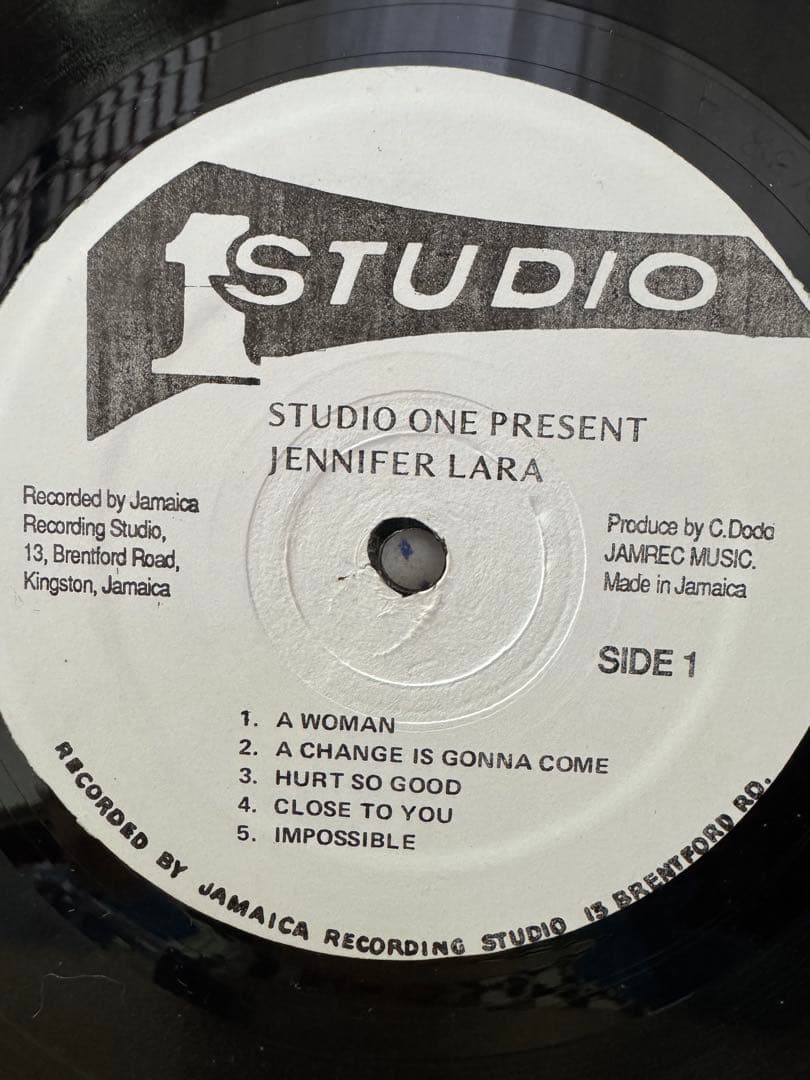 Studio One Presents Jennifer Lara レゲエ