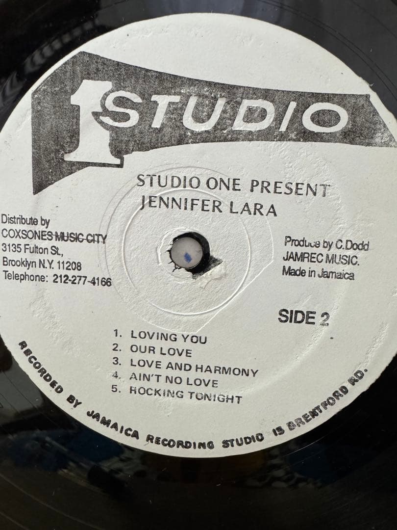 Studio One Presents Jennifer Lara レゲエ