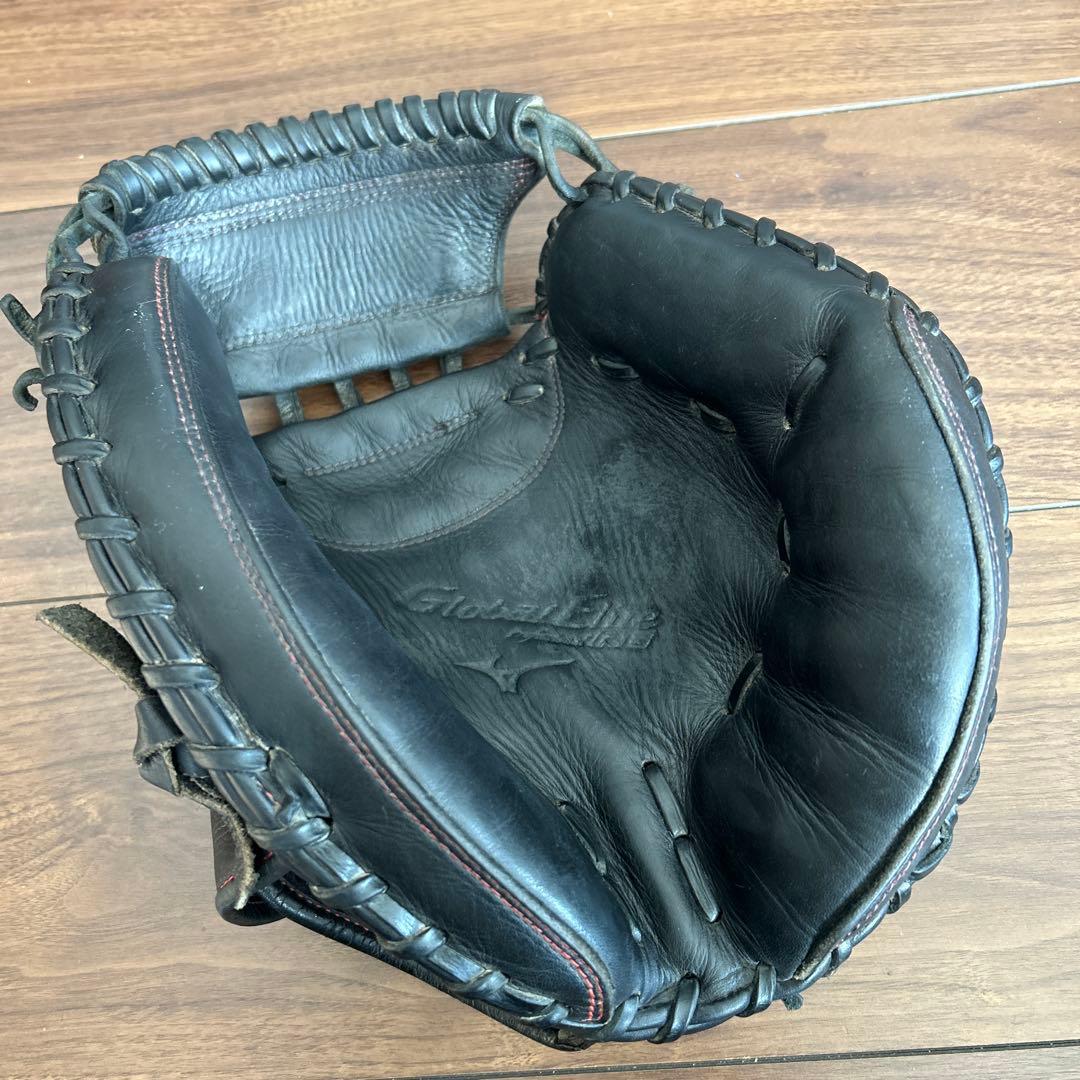 Mizuno ミズノ キャッチャー ミット ブラック グローバルエリート 軟式