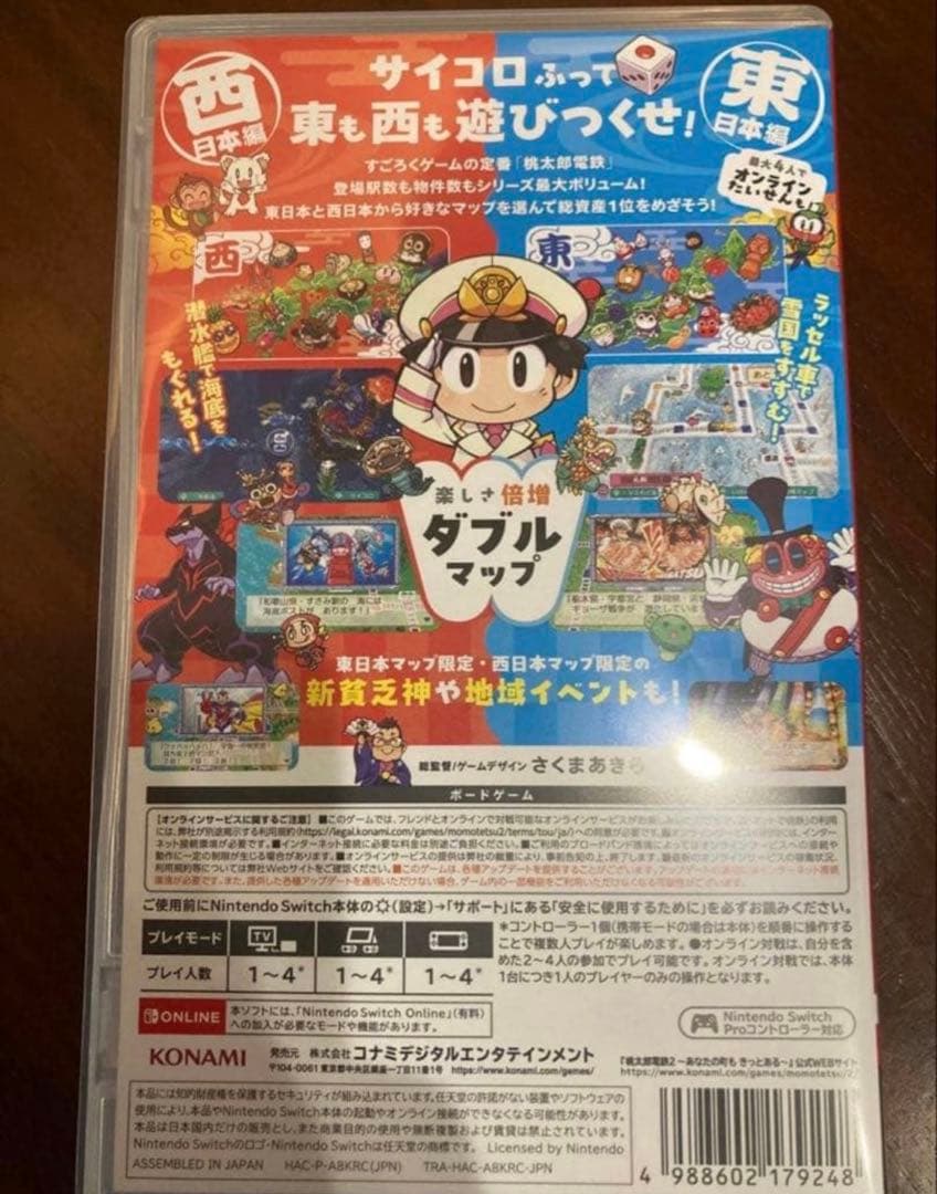 [新品シュリンク付き] Switch ソフト 桃太郎電鉄2 桃鉄2