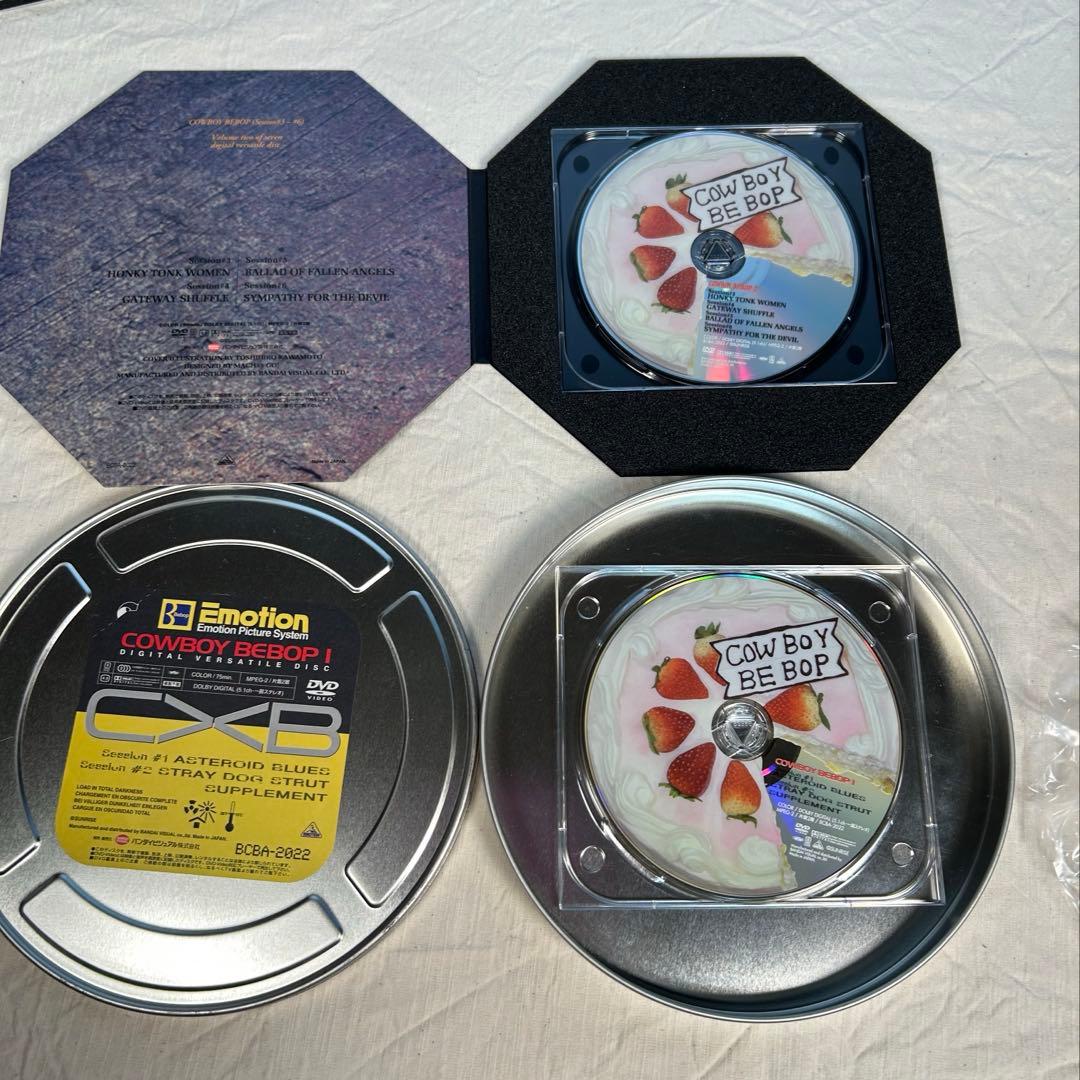 カウボーイビバップ 5.1ch DVDBOX7枚組　＆　劇場版天国の扉DVD