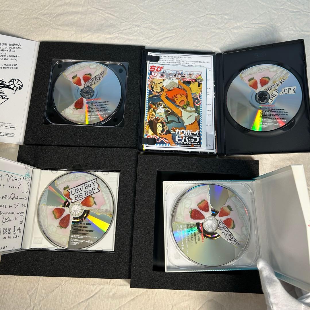 カウボーイビバップ 5.1ch DVDBOX7枚組　＆　劇場版天国の扉DVD
