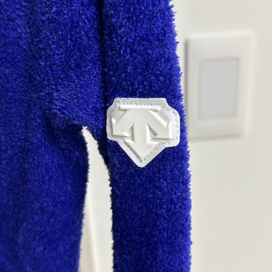 デサントゴルフ セットアップ 未使用試着のみ Sサイズ ブルー