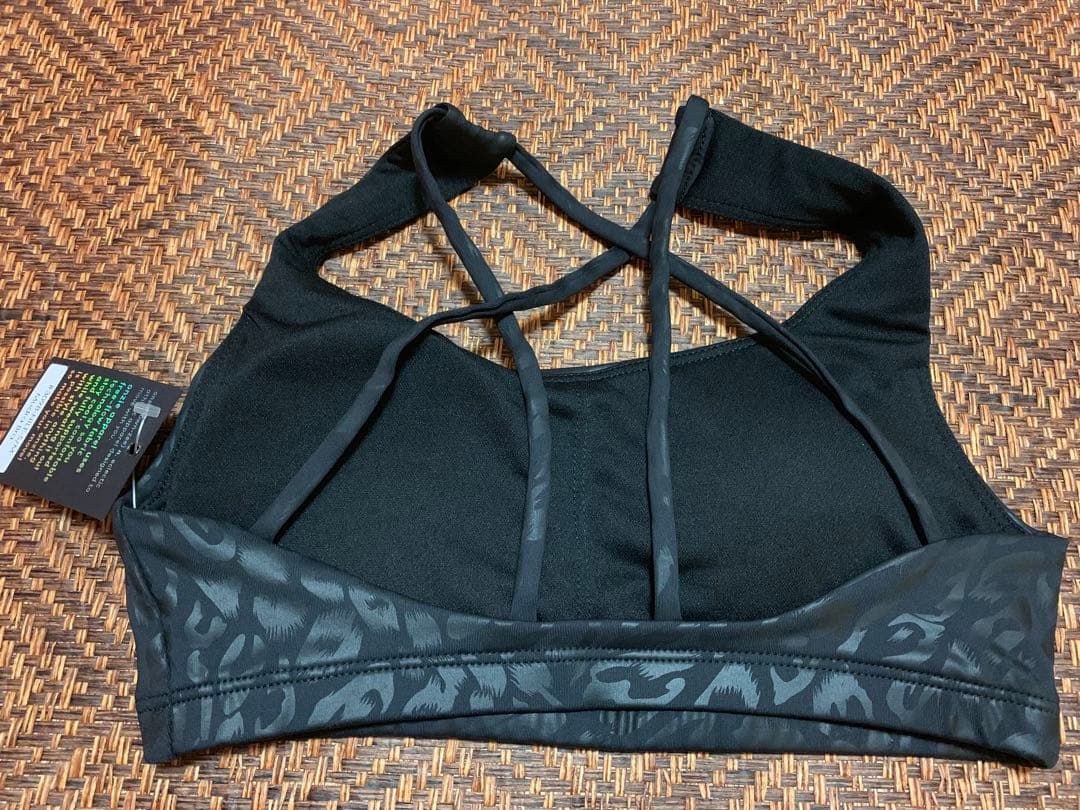 ジャザサイズ FOIL leopard bra top