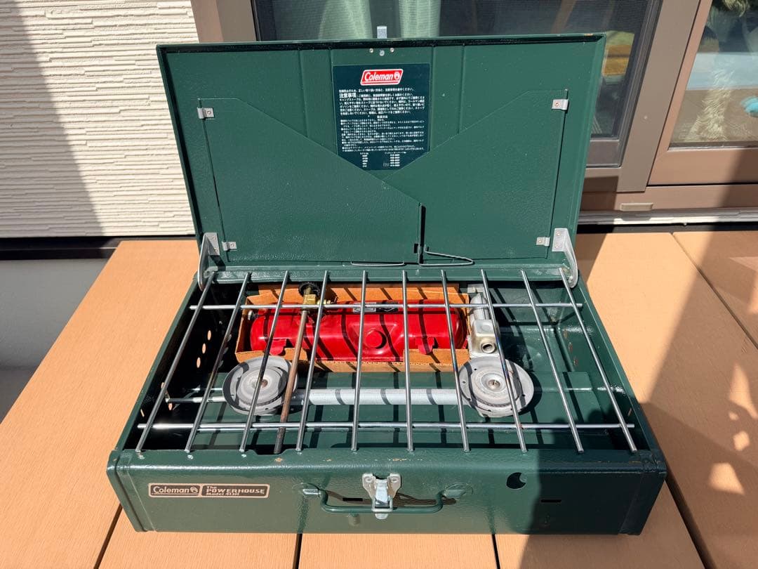 Coleman ツーバーナーコンロ グリーン