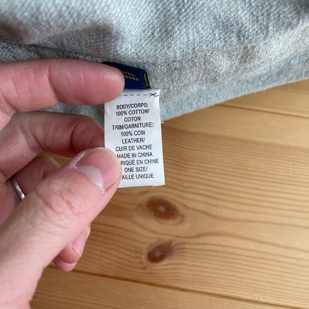 Polo Ralph Lauren ポロベアトートバッグ　デニムヴィンテージ加工