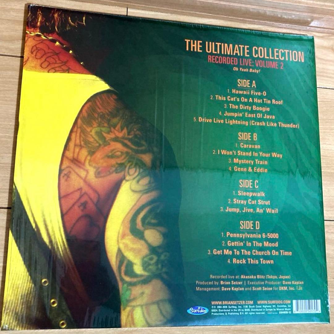 洋楽 BRIAN SETZER THE ULTIMATE COLLECTION 2LP