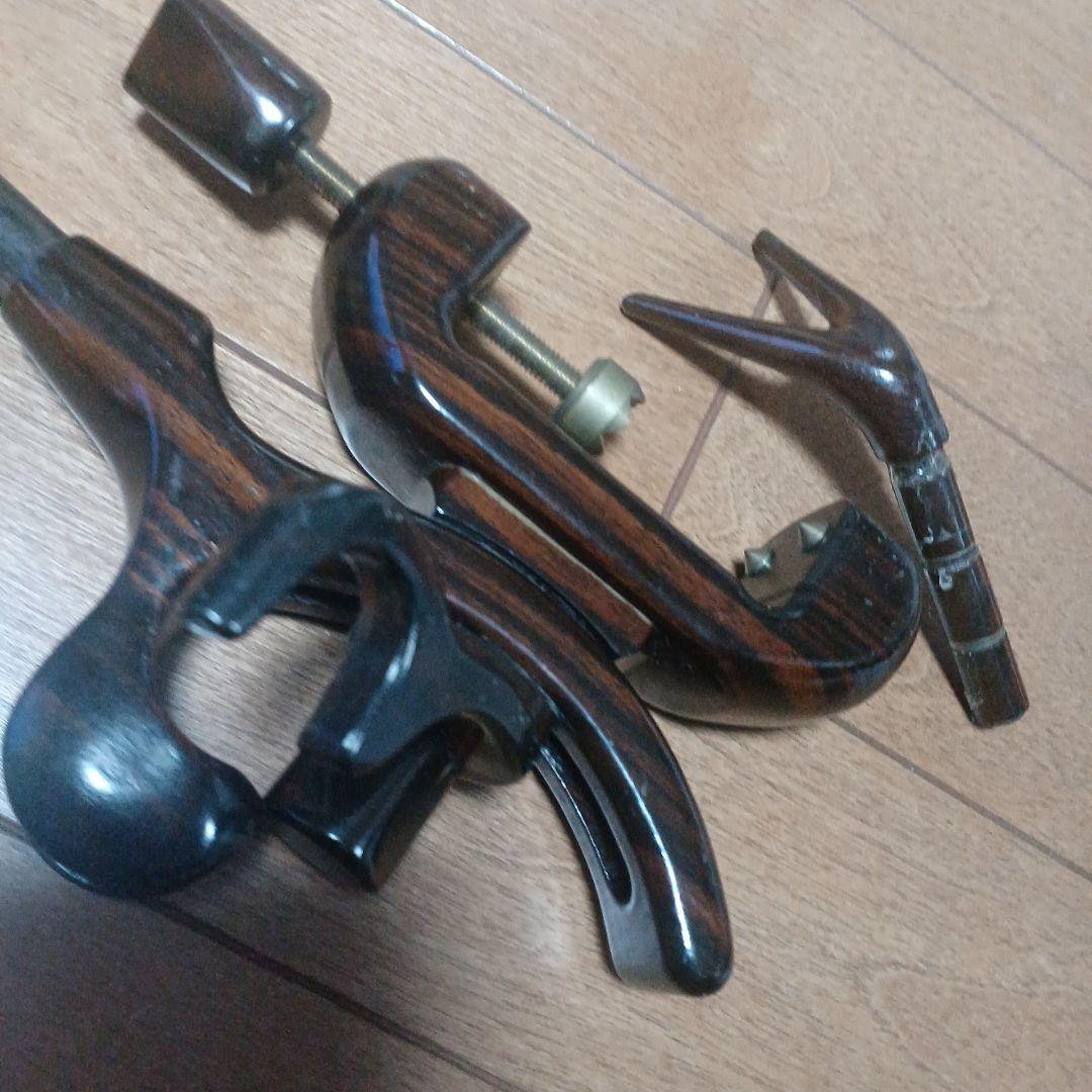 黒檀？ヘラ用万力