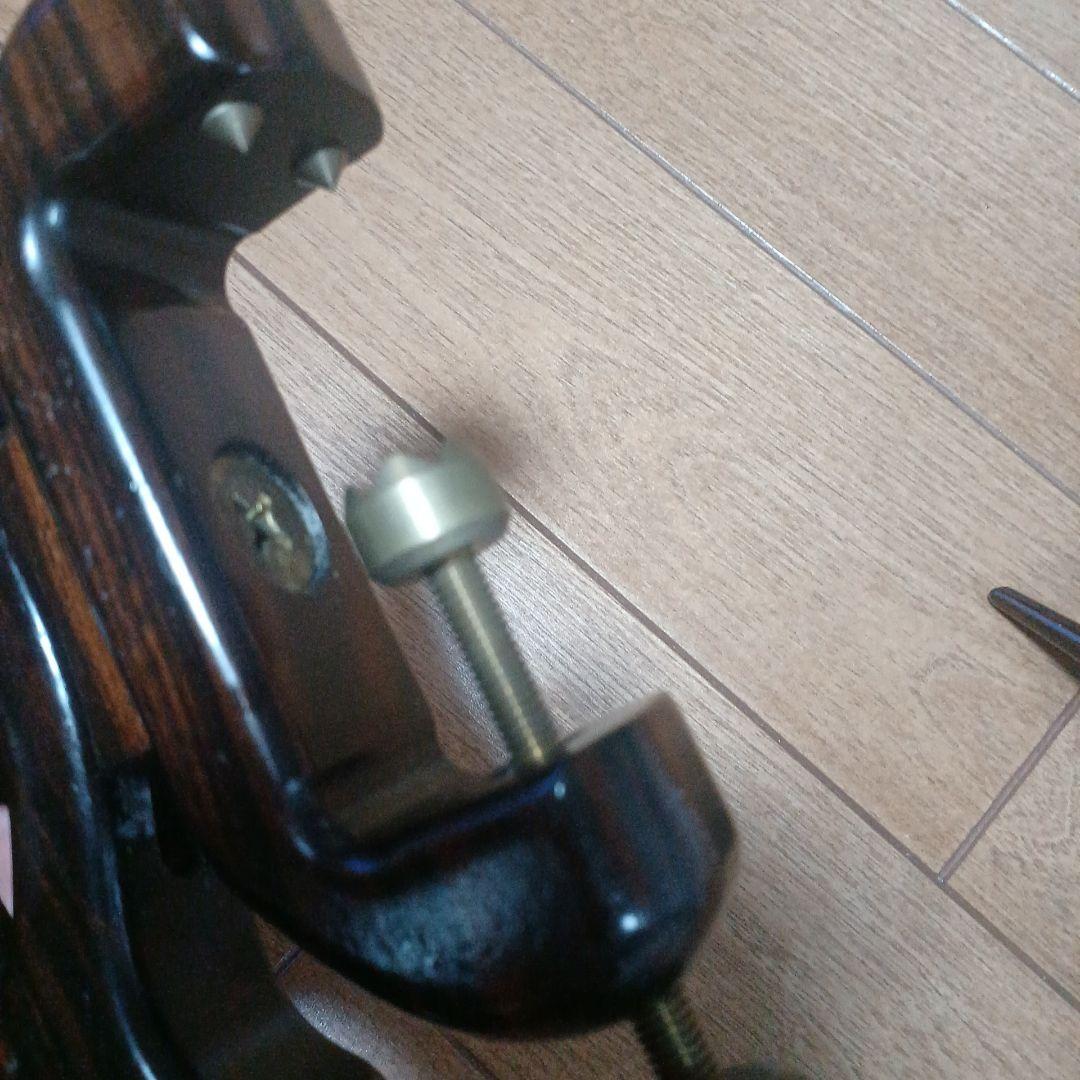 黒檀？ヘラ用万力