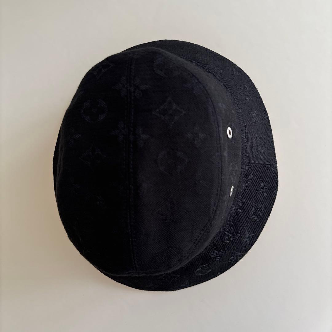 ルイ・ヴィトン バケットハット ブラック