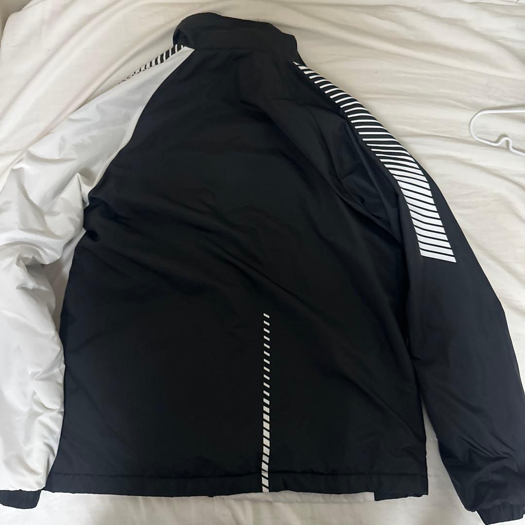 ASICS ウィンドブレーカー 上下セット M ホワイト/ブラック