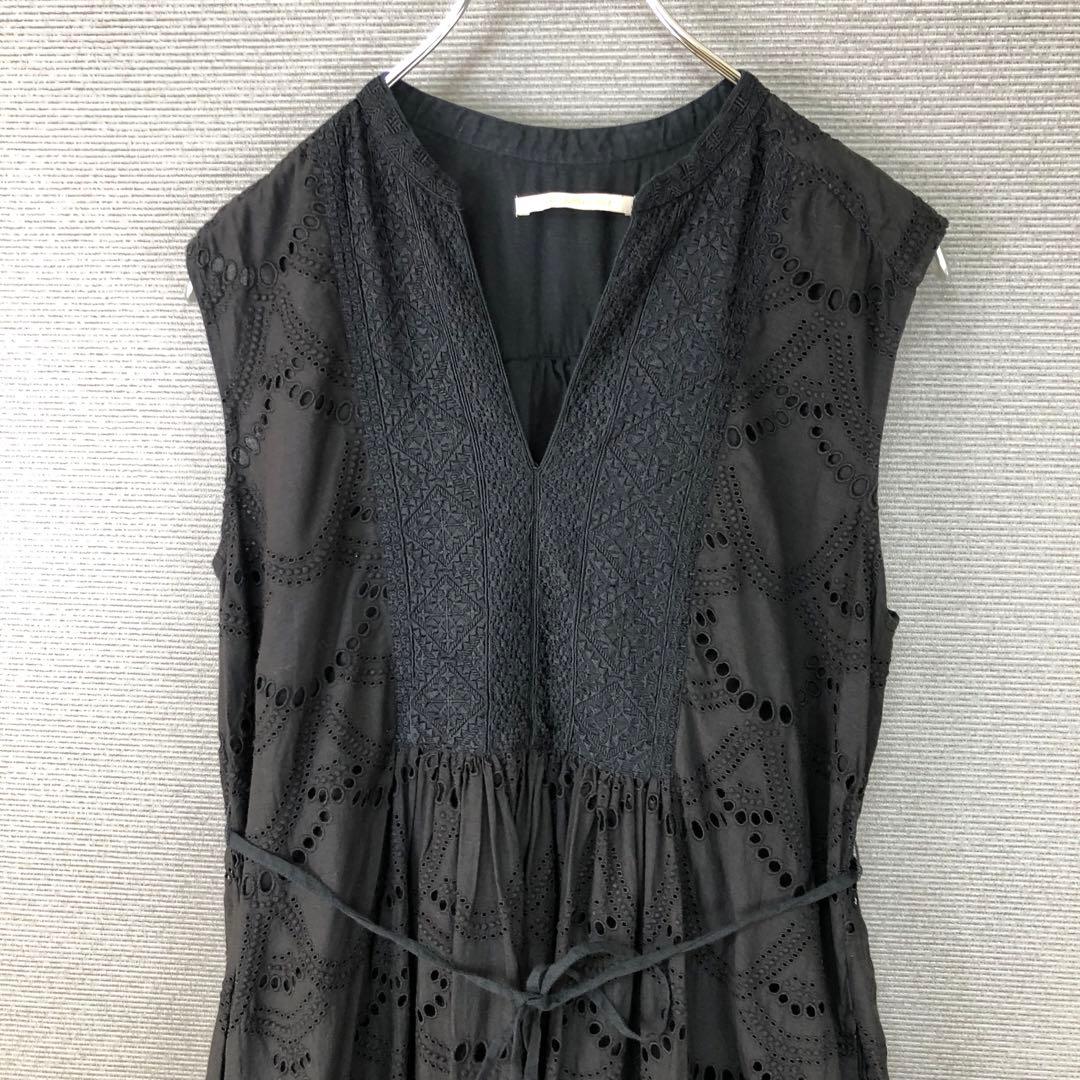 ワンピース ne Quittezpas Dot Hemla No Sleeve Dress