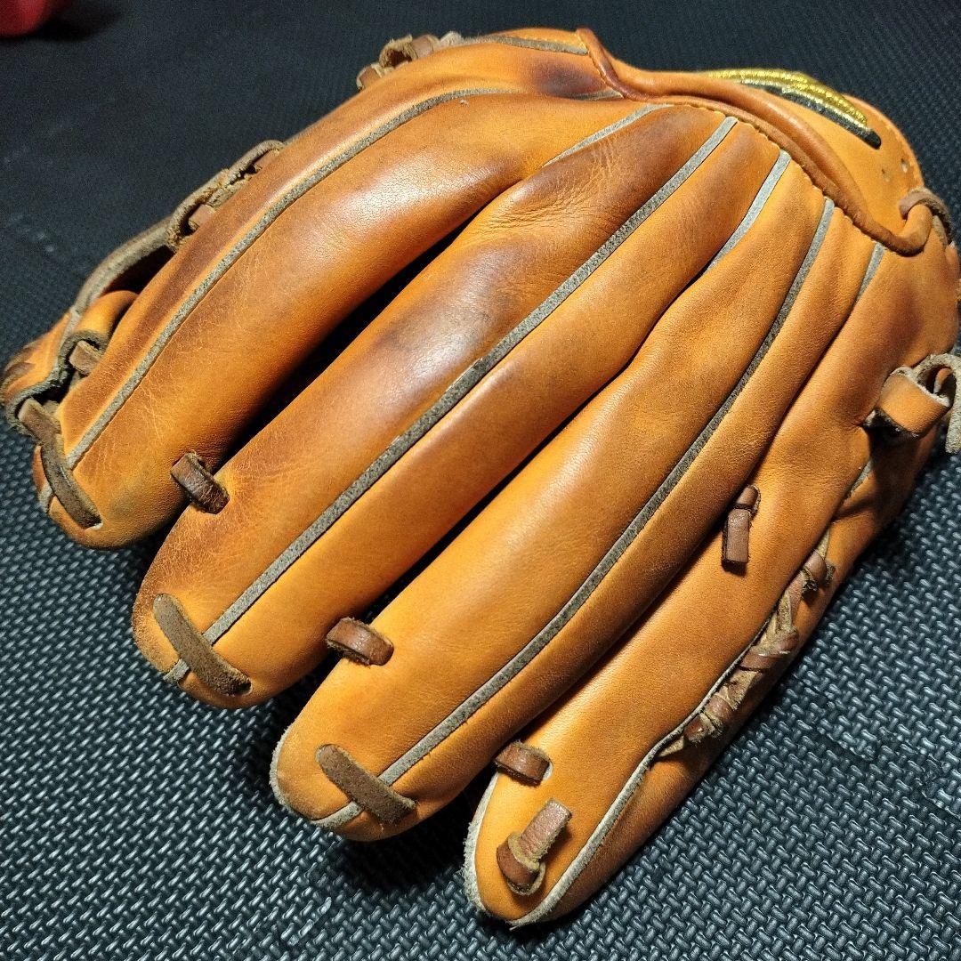 【良品】ミズノプロ軟式内野用サイズ9　セカンド・ショート