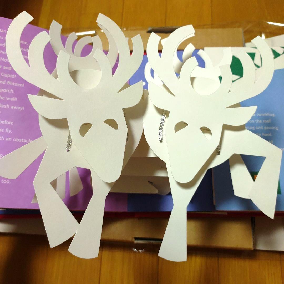 ロバートサブダ「ナイト・ビフォー・クリスマス」しかけ絵本　限定版　直筆サイン入り