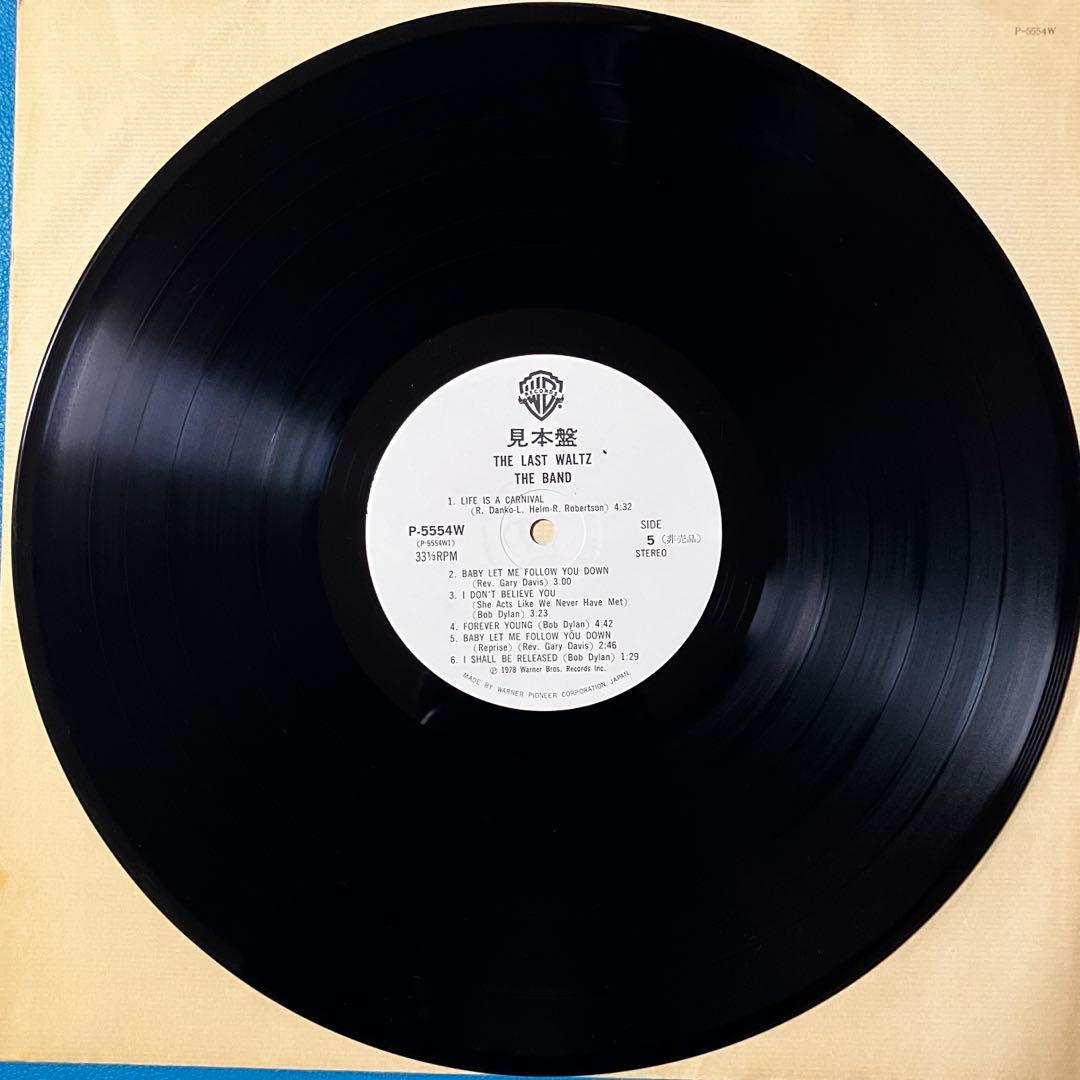 【見本盤LP】The Band =ザ・バンド/ 「The Last Waltz」