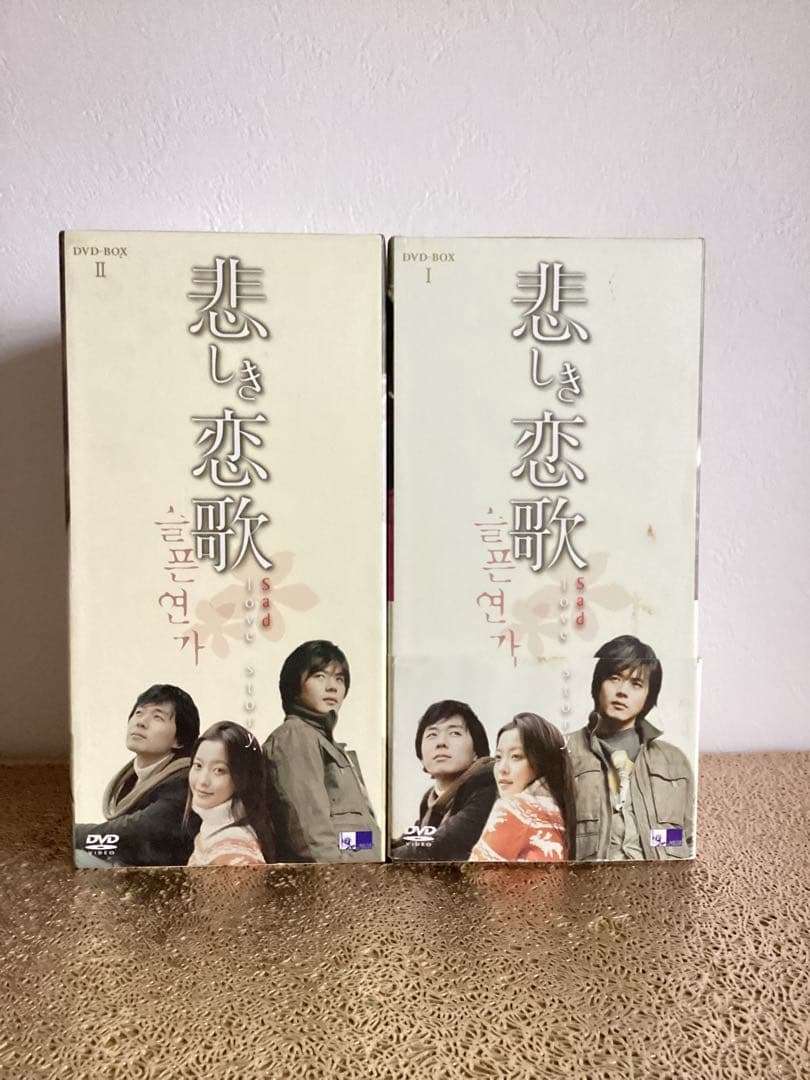悲しき恋歌 DVD-BOX 2BOXセット 韓流ドラマ 字幕 吹替