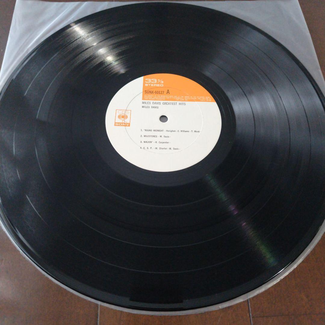 【帯付き】マイルス・デイヴィス　MILES DAVIS レコード