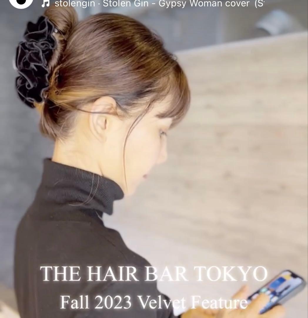 ザヘアバートウキョウ✳︎THE HAIR BAR TOKYOコサージュクリップL