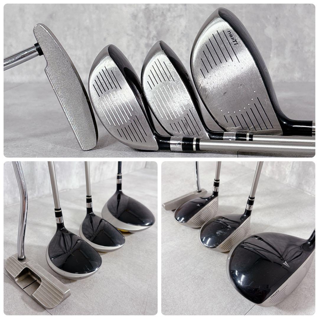 T753 NIKE ゴルフクラブ メンズ フルセット 12点 SQ 男性 黒