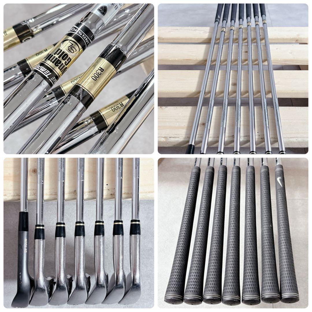 T753 NIKE ゴルフクラブ メンズ フルセット 12点 SQ 男性 黒