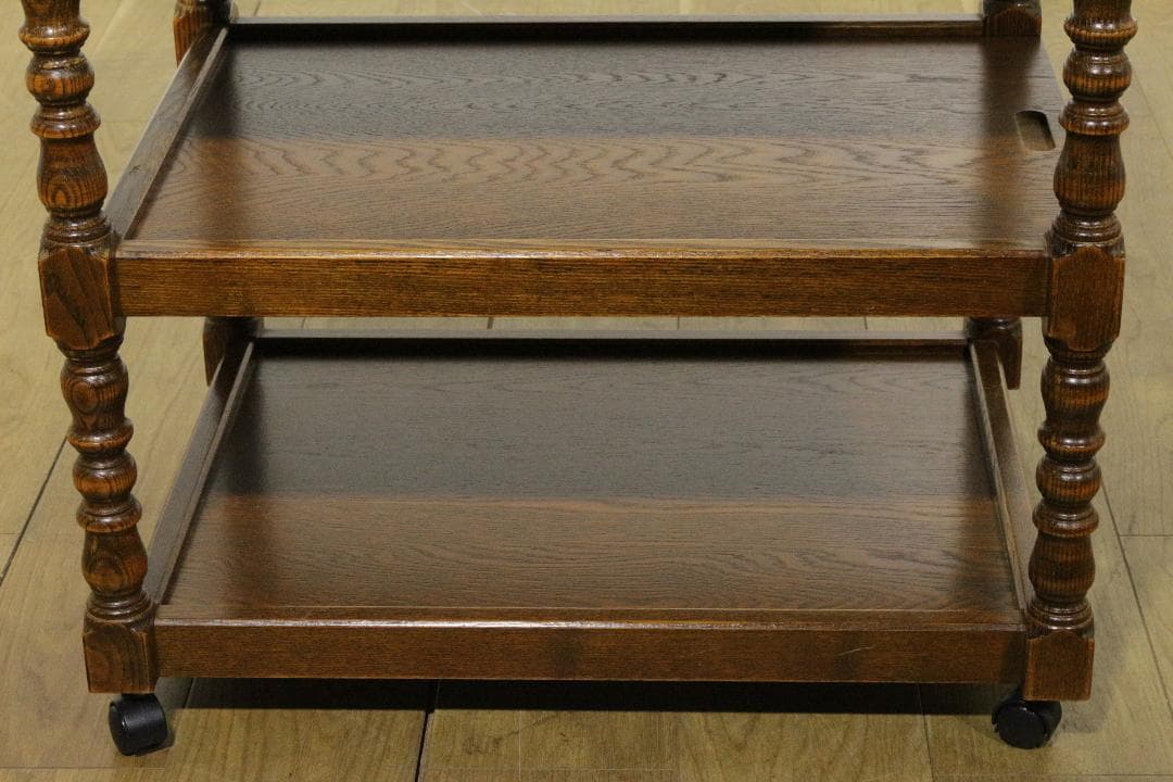 み*こ様 三越★３段ワゴン★木製家具★引き出し★トレー★